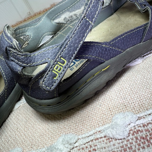 JBU Women's Dark Purple Sandals - Picture 8 of 9